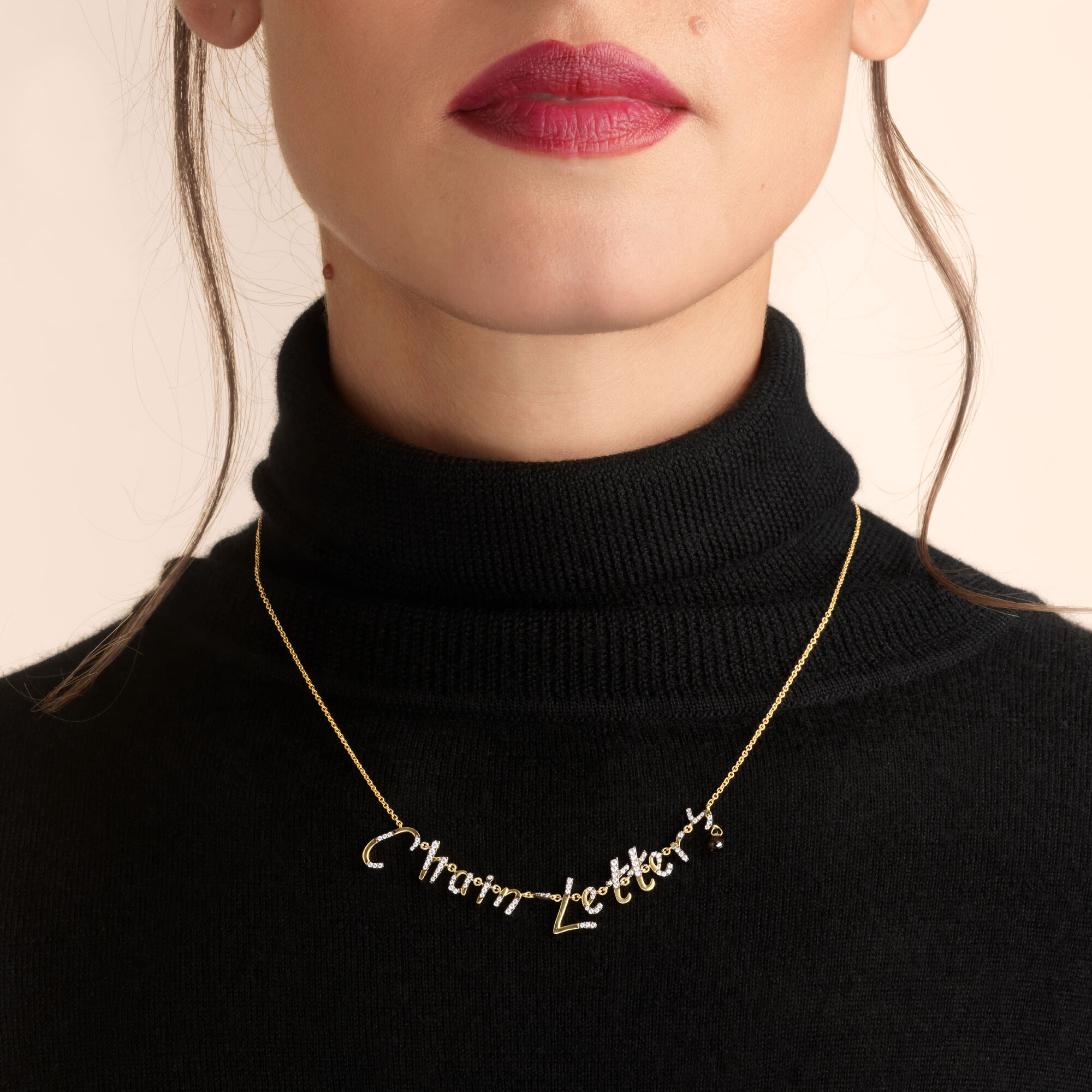 Personalised Gold Chain Letters Necklace — Annoushka UK