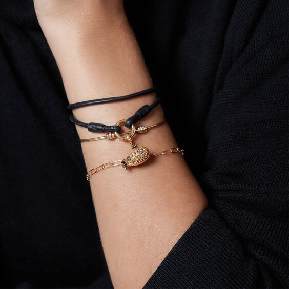 Luxury Designers Charms Gold Bracelet – BBJewelry
