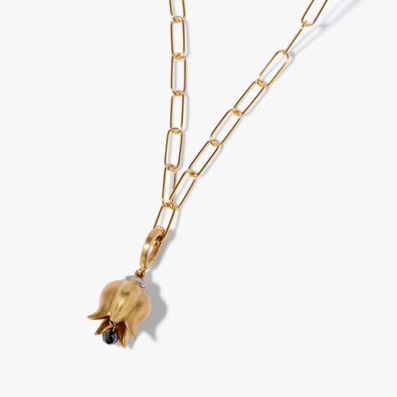 Annoushka 18ct Yellow Gold Diamond Aeroplane Necklace