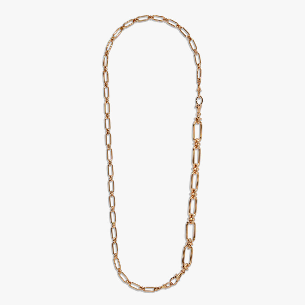 ANNOUSHKA Knuckle Heavy 14-Karat Gold Chain Bracelet for Men