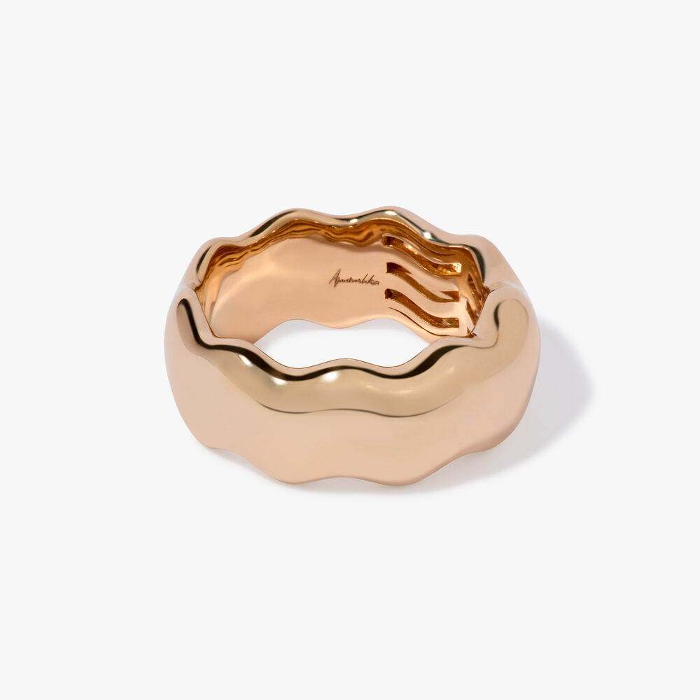 Whoopsie Daisy 18ct Yellow Gold 8mm Ring | Annoushka jewelley