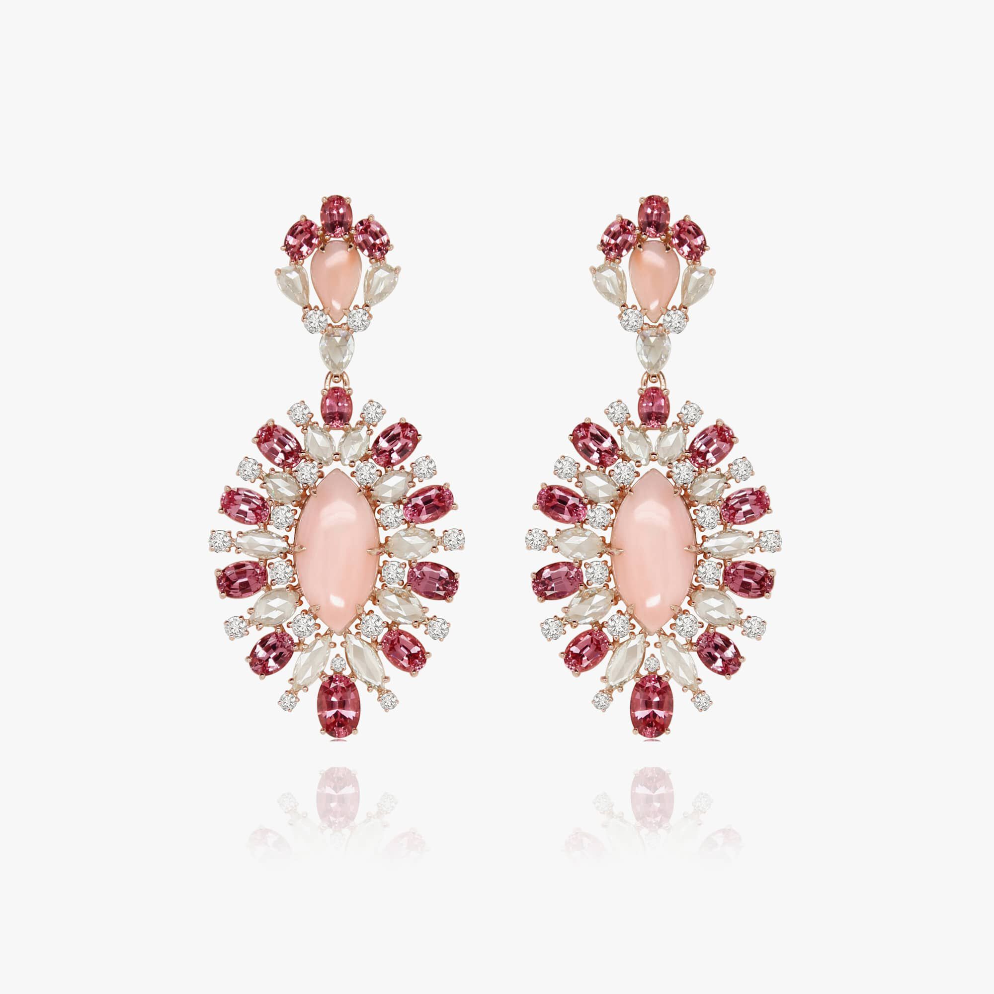 Sutra Pink Opal Earrings
