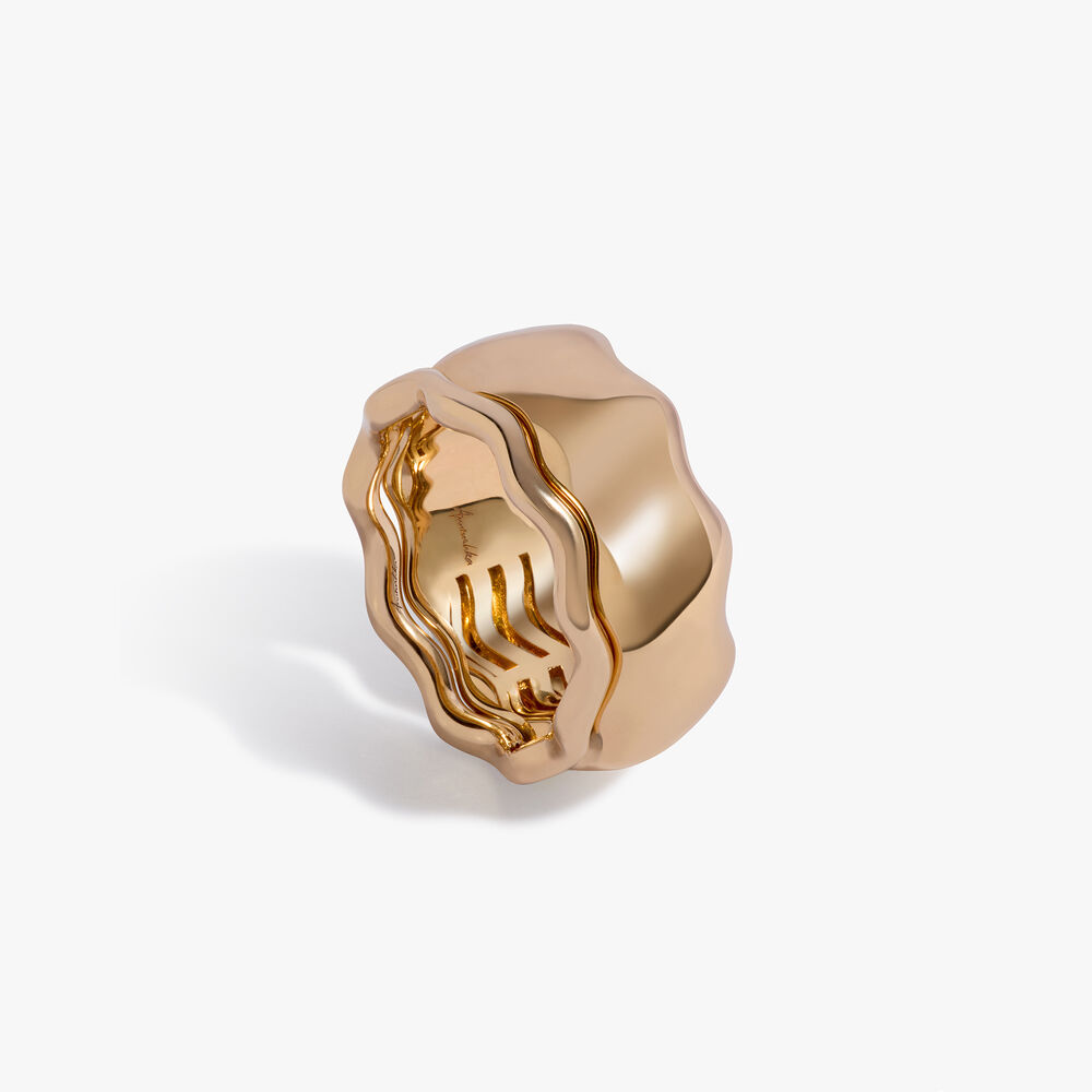 Whoopsie Daisy 18ct Yellow Gold Ring Stack | Annoushka jewelley