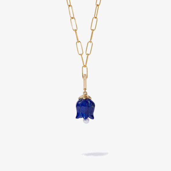 Annoushka 18ct Gold 18ct Gold Lapis Lazuli Tulip Necklace