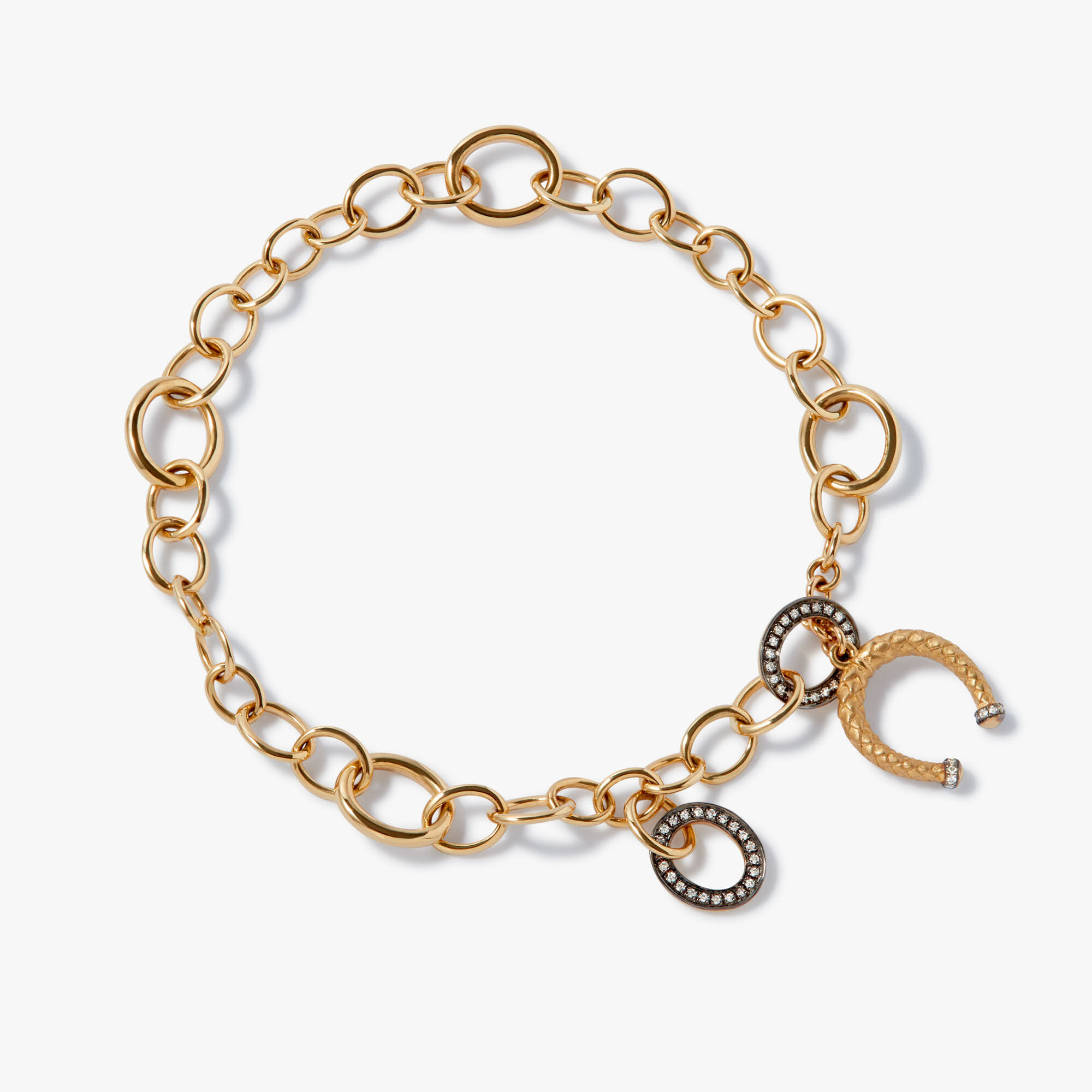 18ct Gold & Diamond Charm Bracelet — Annoushka UK