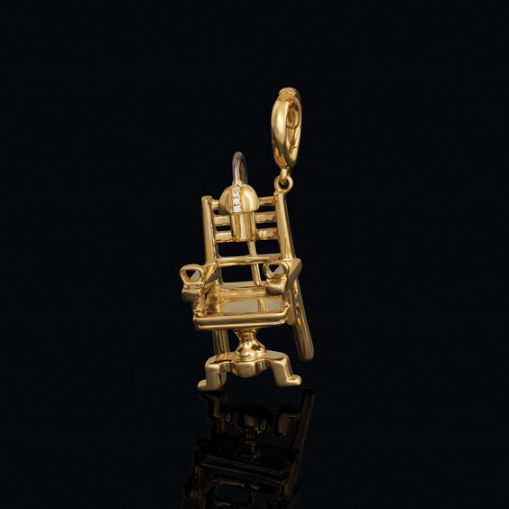 Annoushka x The Vampire's Wife 18kt Yellow Gold Cat Charm Pendant —  Annoushka US
