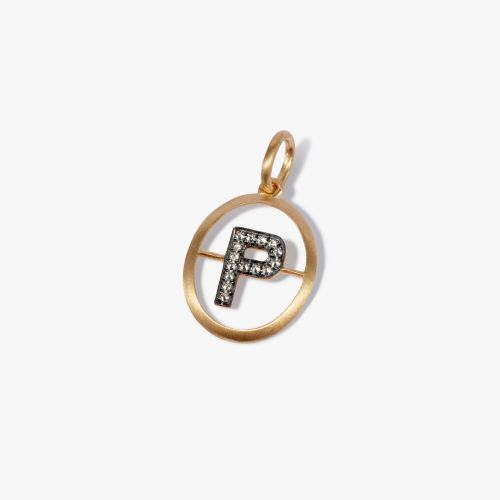 Initials P Pendant