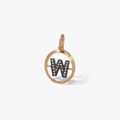 Initials W Pendant