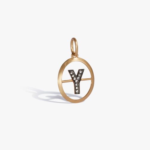 Initials Y Pendant