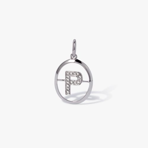 Initials P Pendant