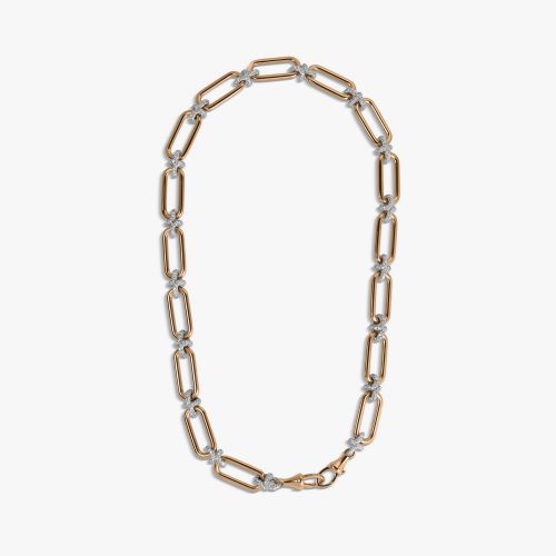 Knuckle Heavy Chain Necklace