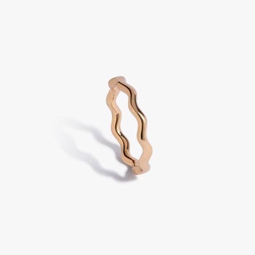 Whoopsie Daisy Gold 2mm Ring