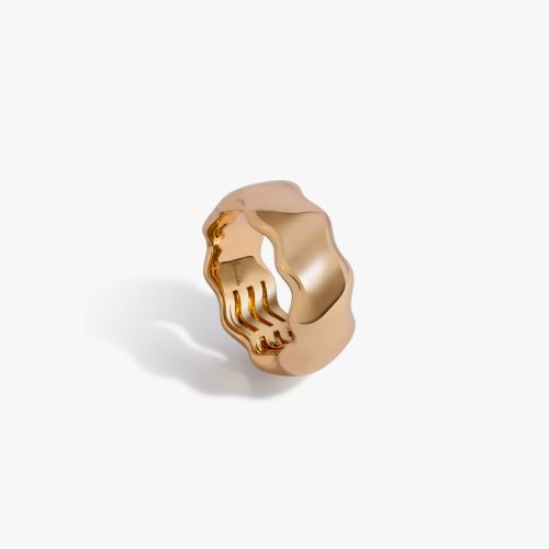 Whoopsie Daisy Gold 8mm Ring