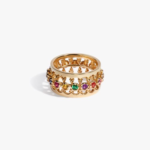 Whoopsie Daisy & Crown Ring Stack