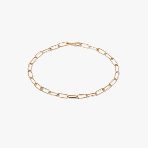 Gold Mini Cable Chain Bracelet