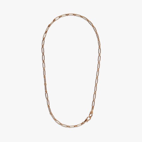 Knuckle 14ct Yellow Gold Classic Chain Necklace