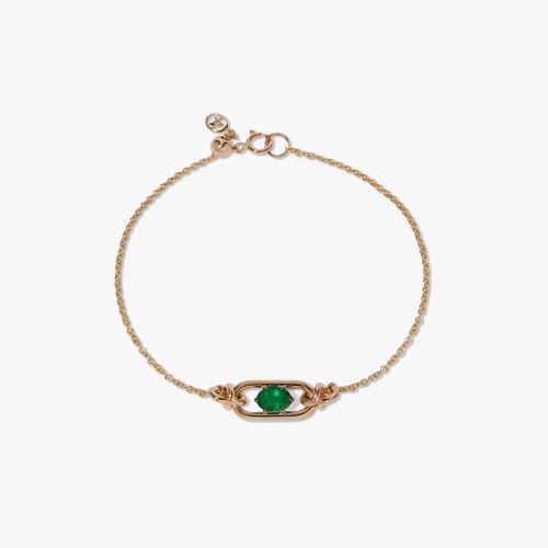 Emerald May Birthstone Bracelet 