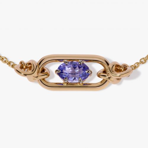 Gem Set Tanzanite December Bracelet