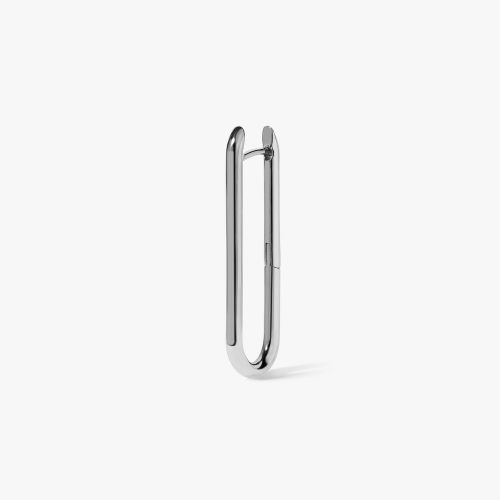 Knuckle Long Hoop Earring