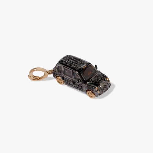 London Black Taxi Charm Pendant 