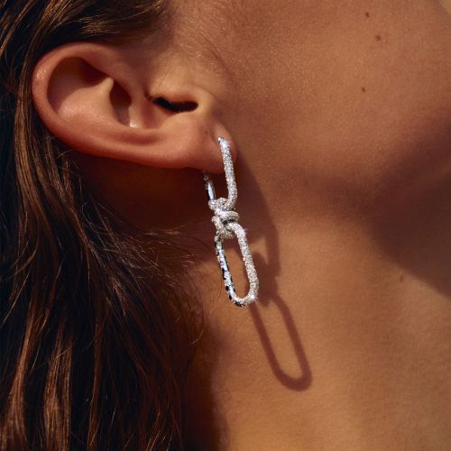 Knuckle Dust Double Hoop Earrings