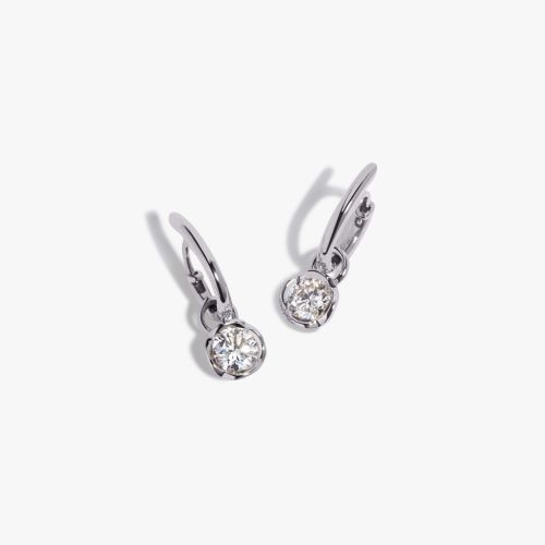 Six Hoop Whoopsie Daisy 1ct Diamond Earrings