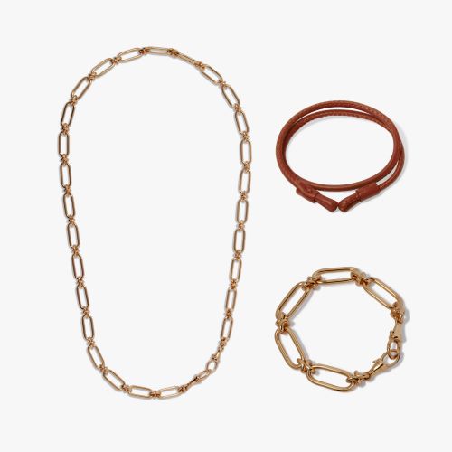 Knuckle Necklace & Bracelet Gift Set 