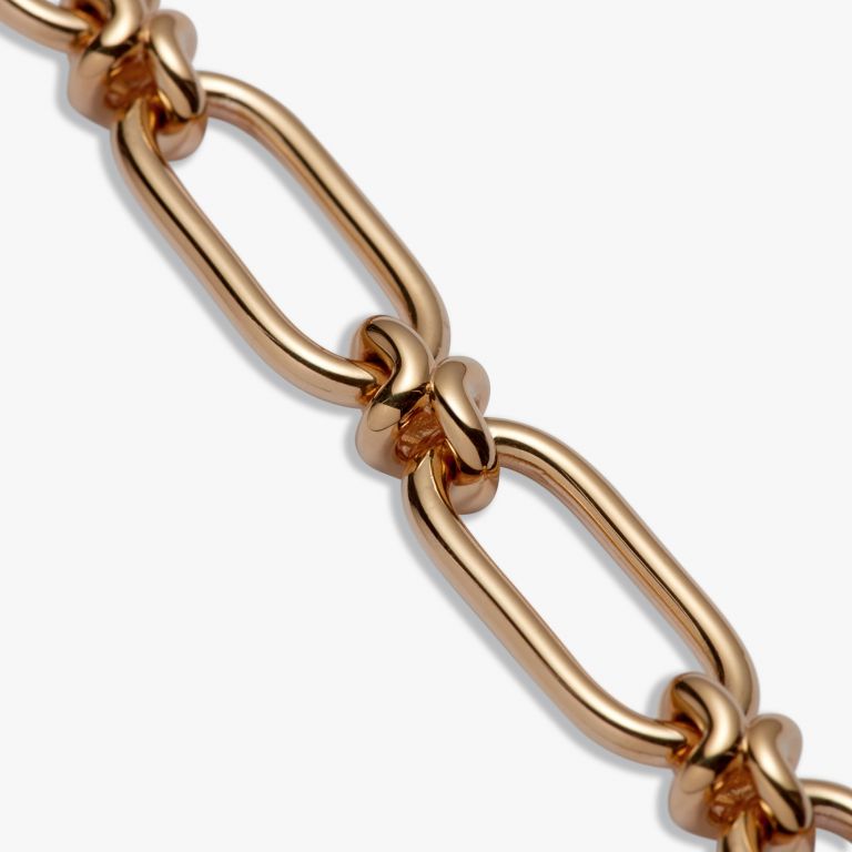 Knuckle Heavy Chain 22cm Bracelet