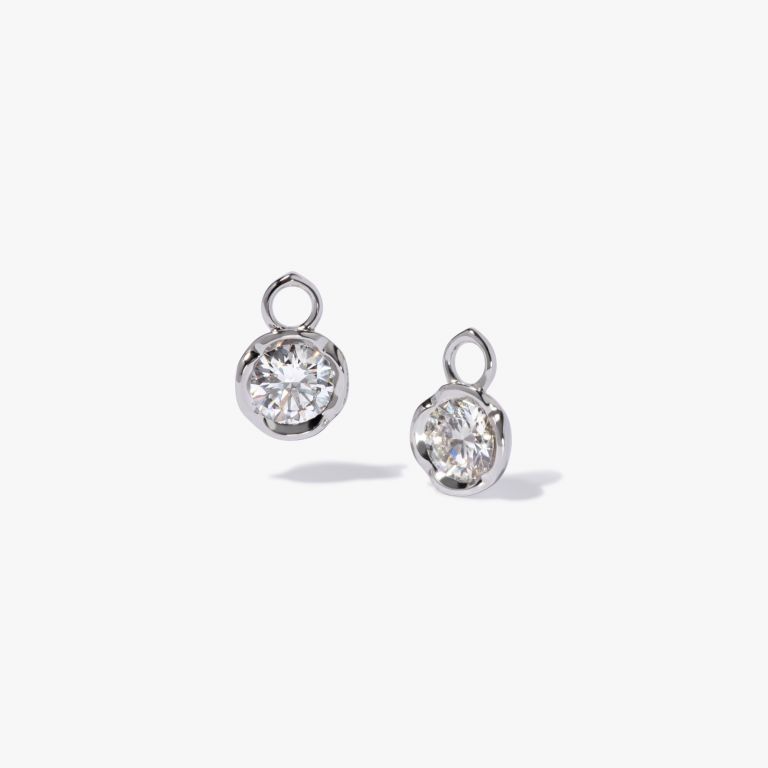 Six Hoop Whoopsie Daisy 1ct Diamond Earrings