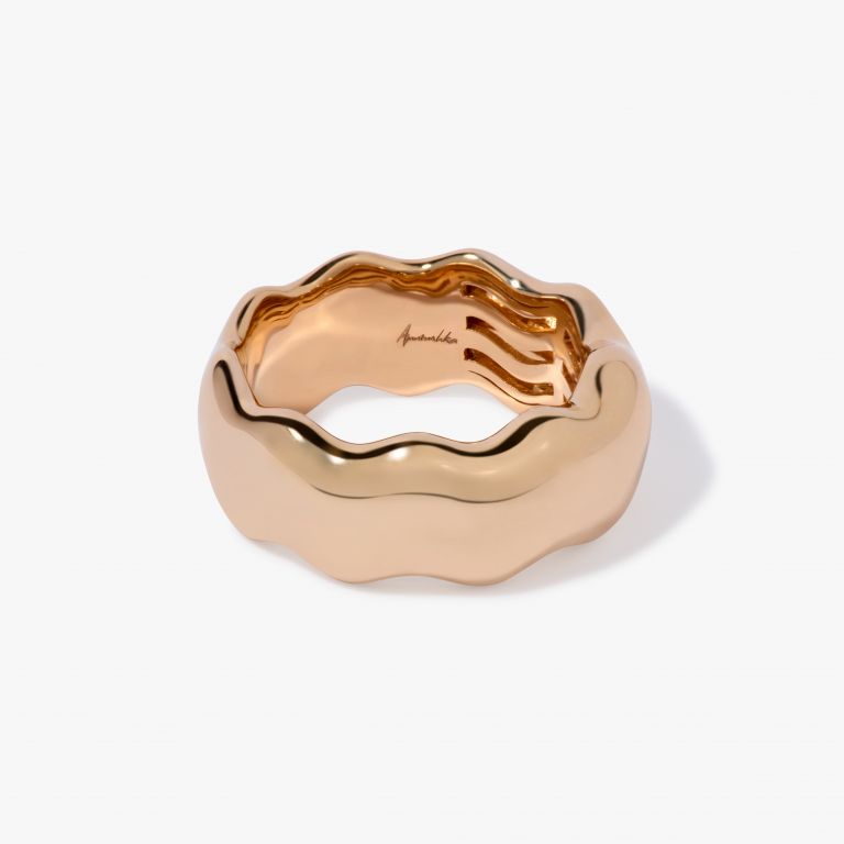 Whoopsie Daisy Gold 8mm Ring