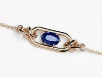 Gem Set Sapphire September Bracelet