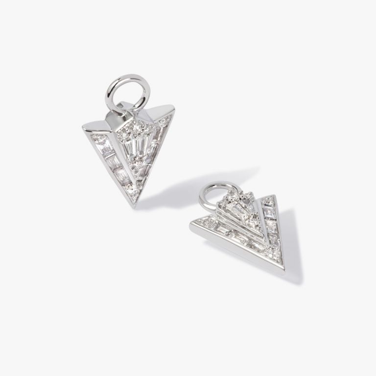 Knuckle & Flight Diamond Earrings