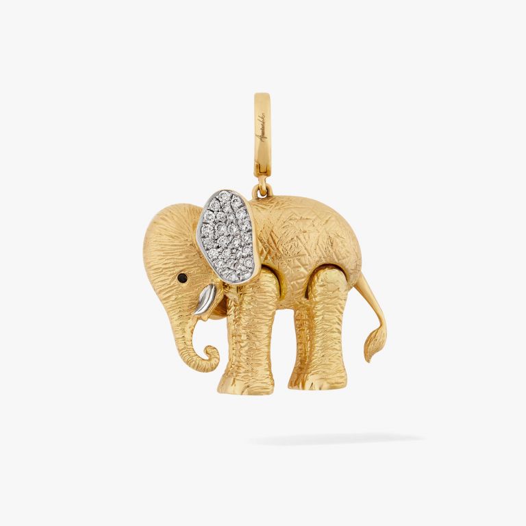Mythology Elephant Charm Pendant