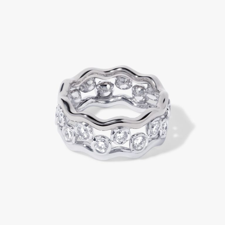 Whoopsie Daisy Diamond Ring Stack