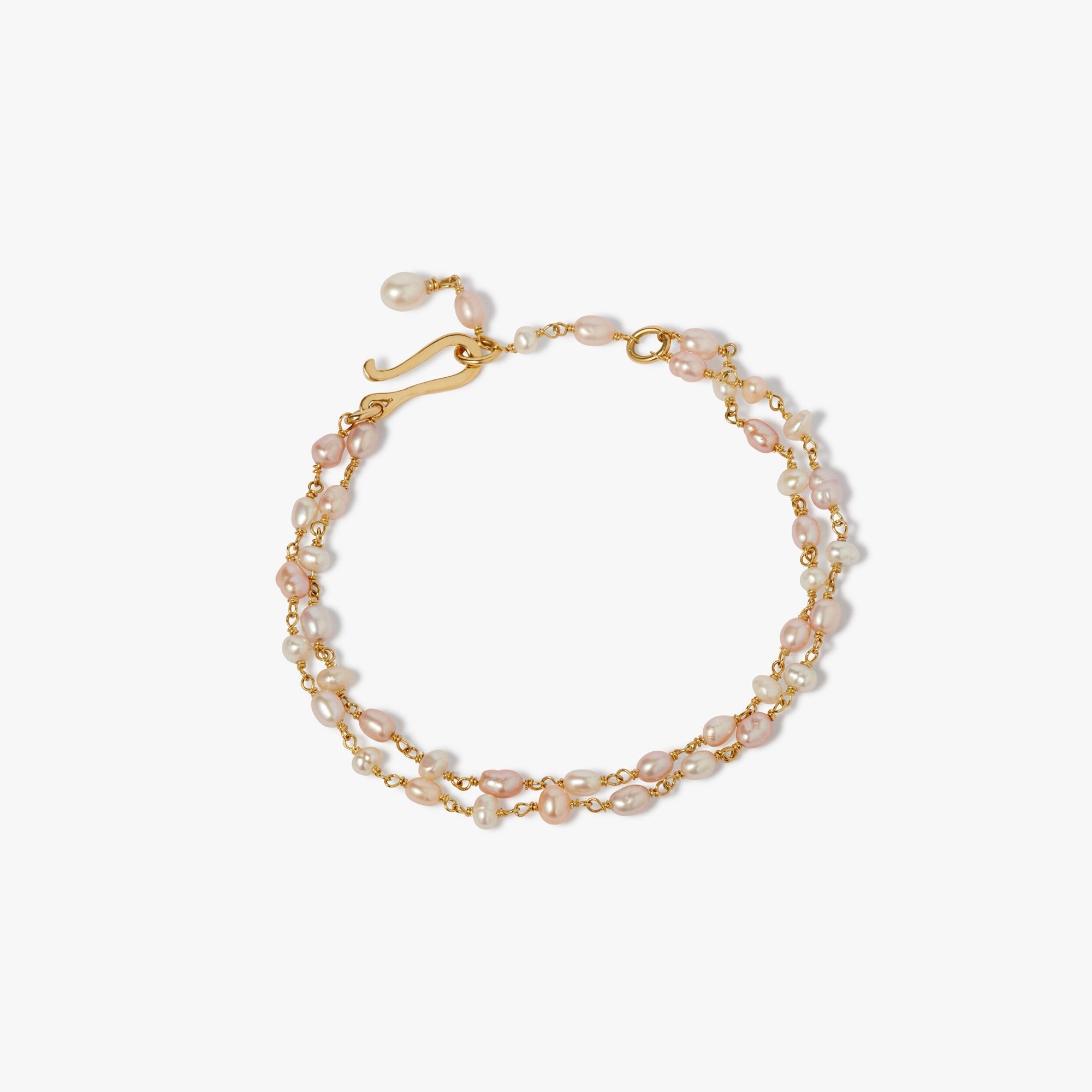 Seed Pearl Chain Bracelet