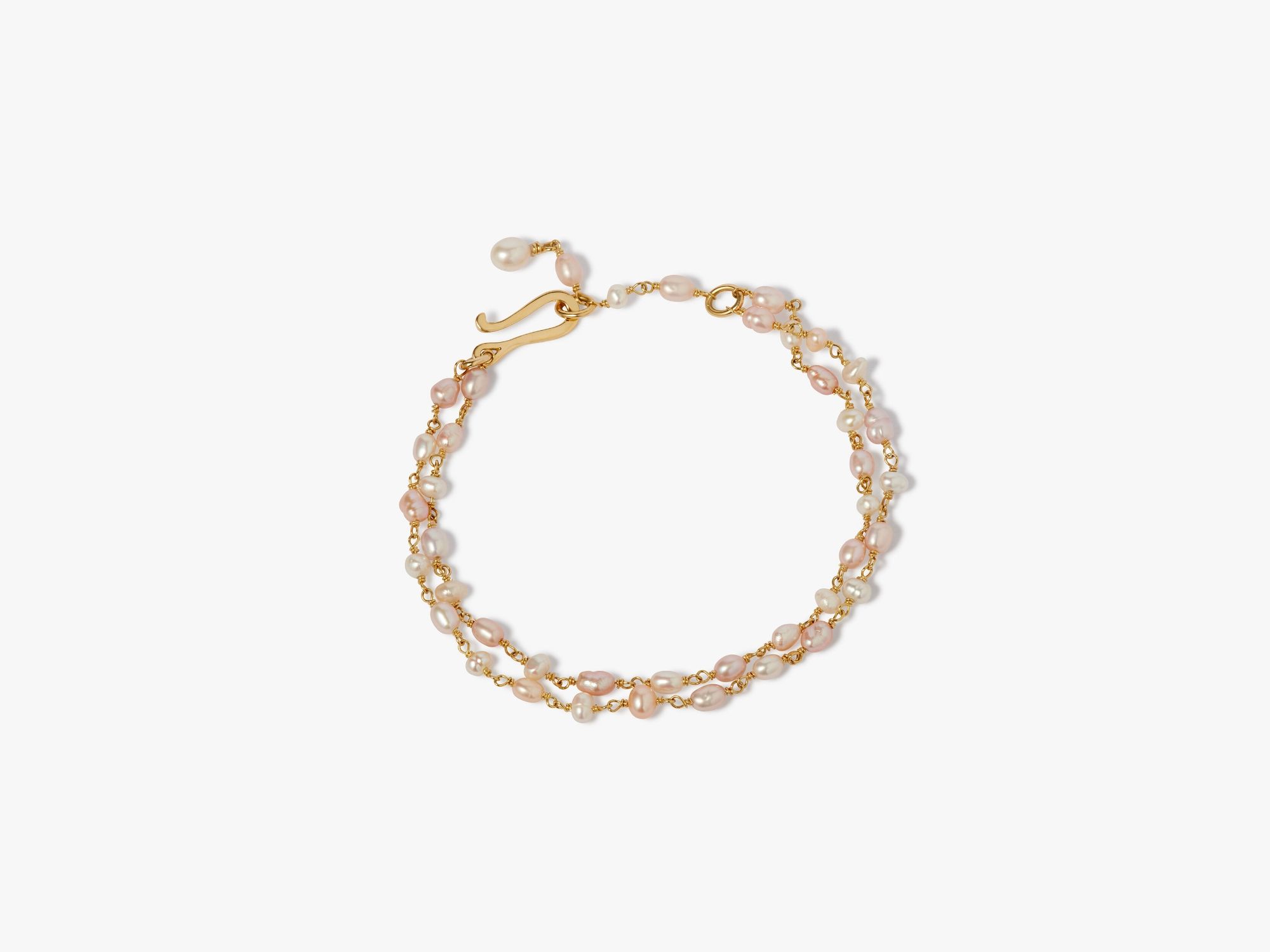 Seed Pearl Chain Bracelet