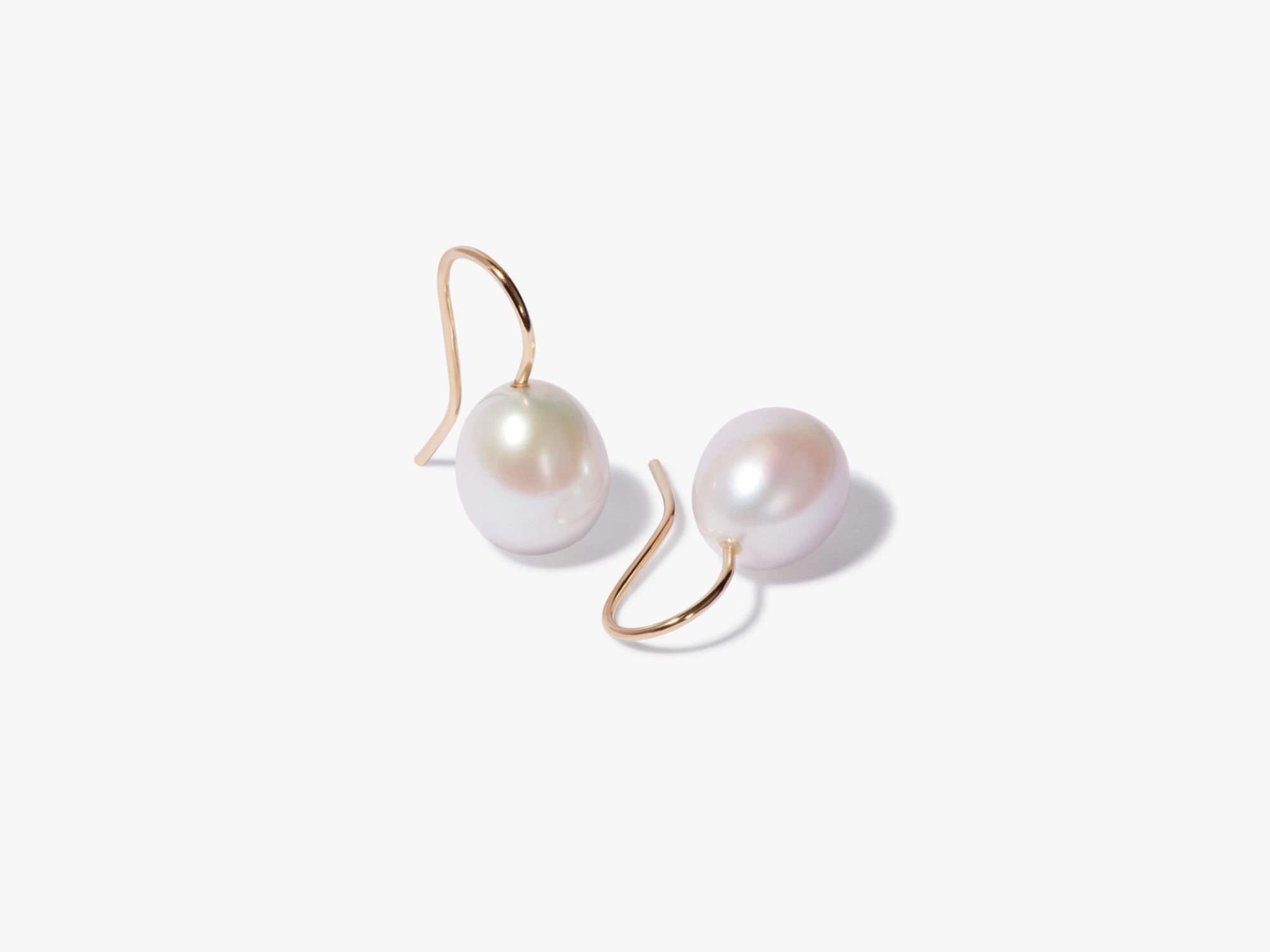 Pearl Hook Drop Earrings