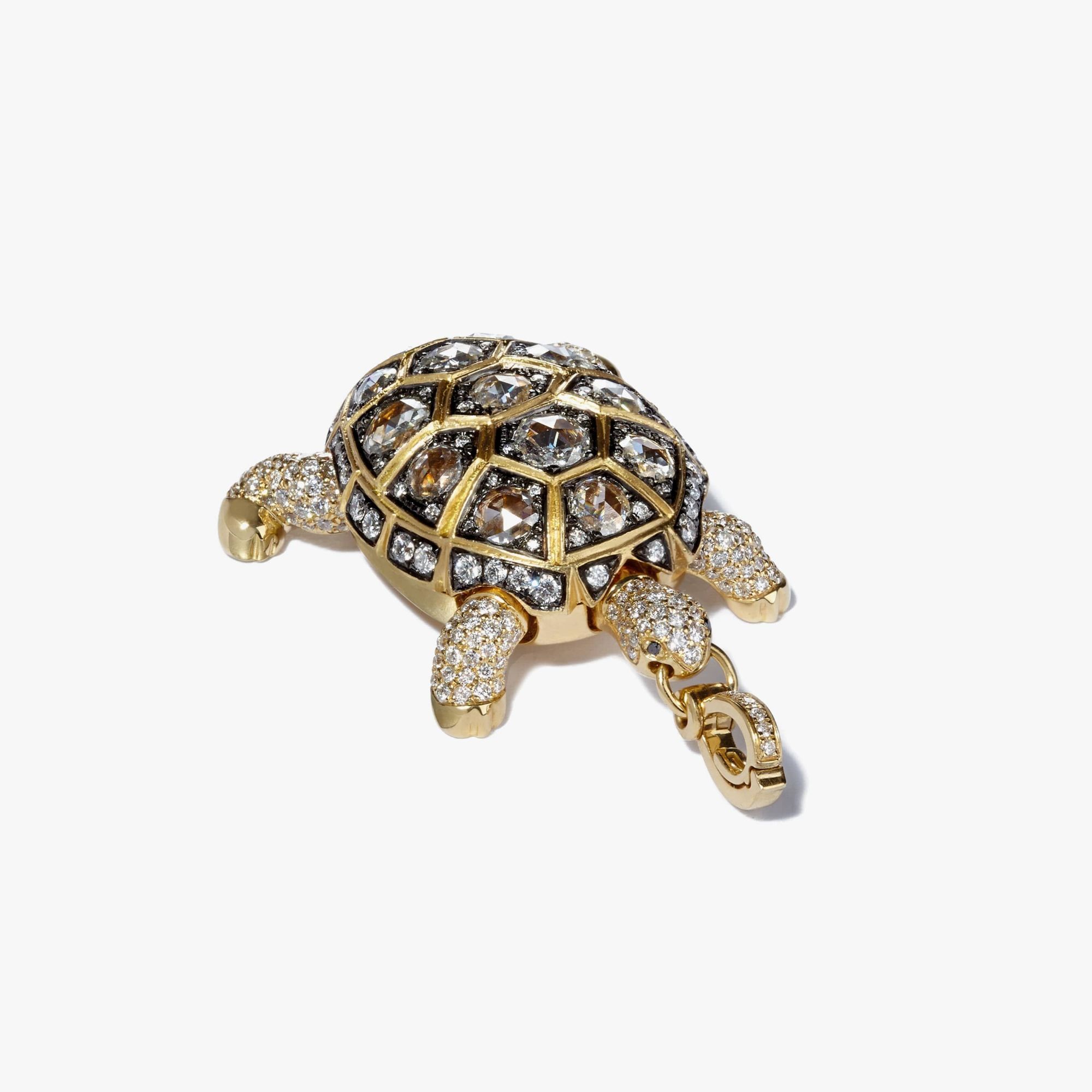Mythology Baby Turtle Pendant