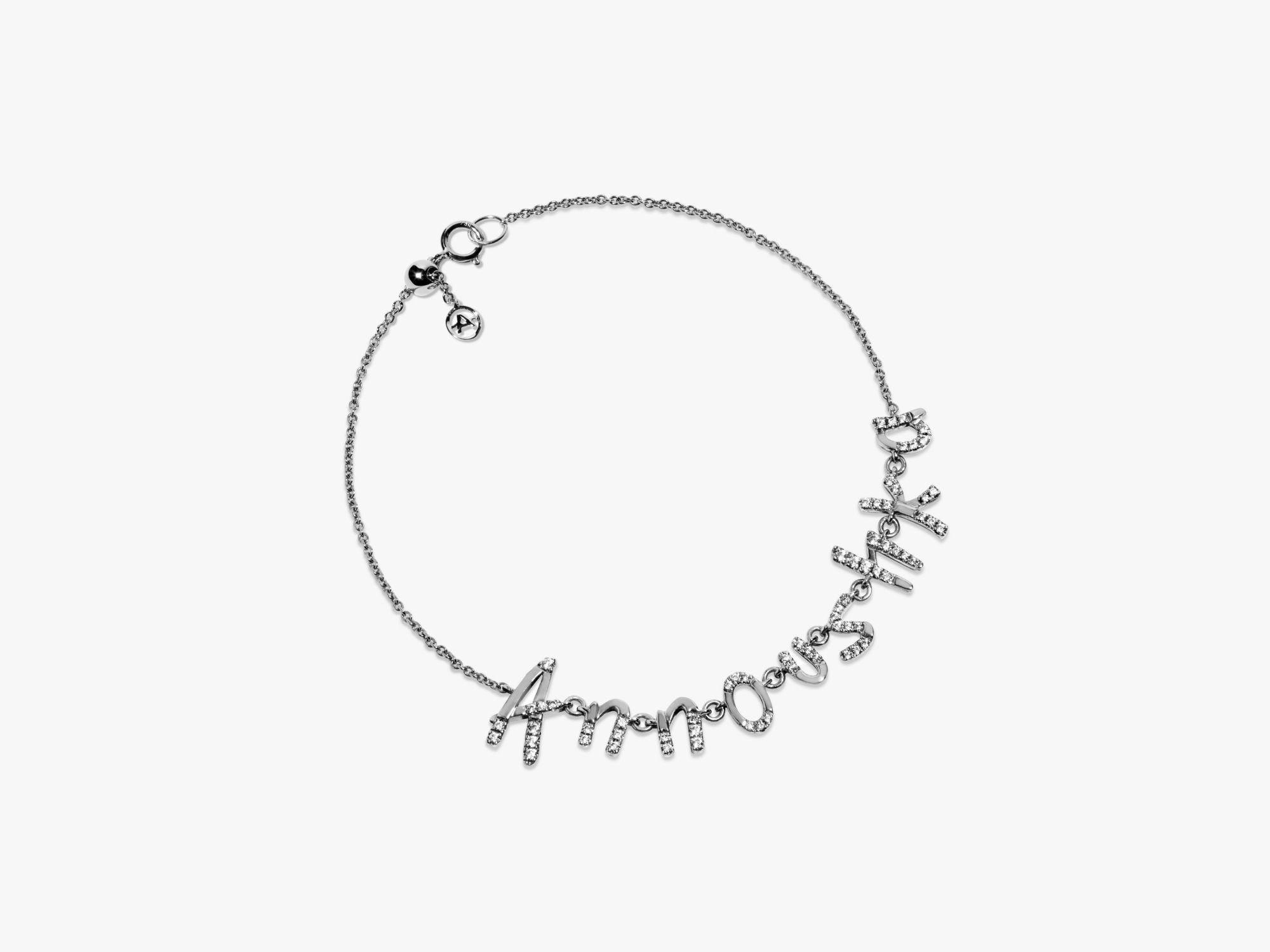 Chain Letters Personalised Bracelet