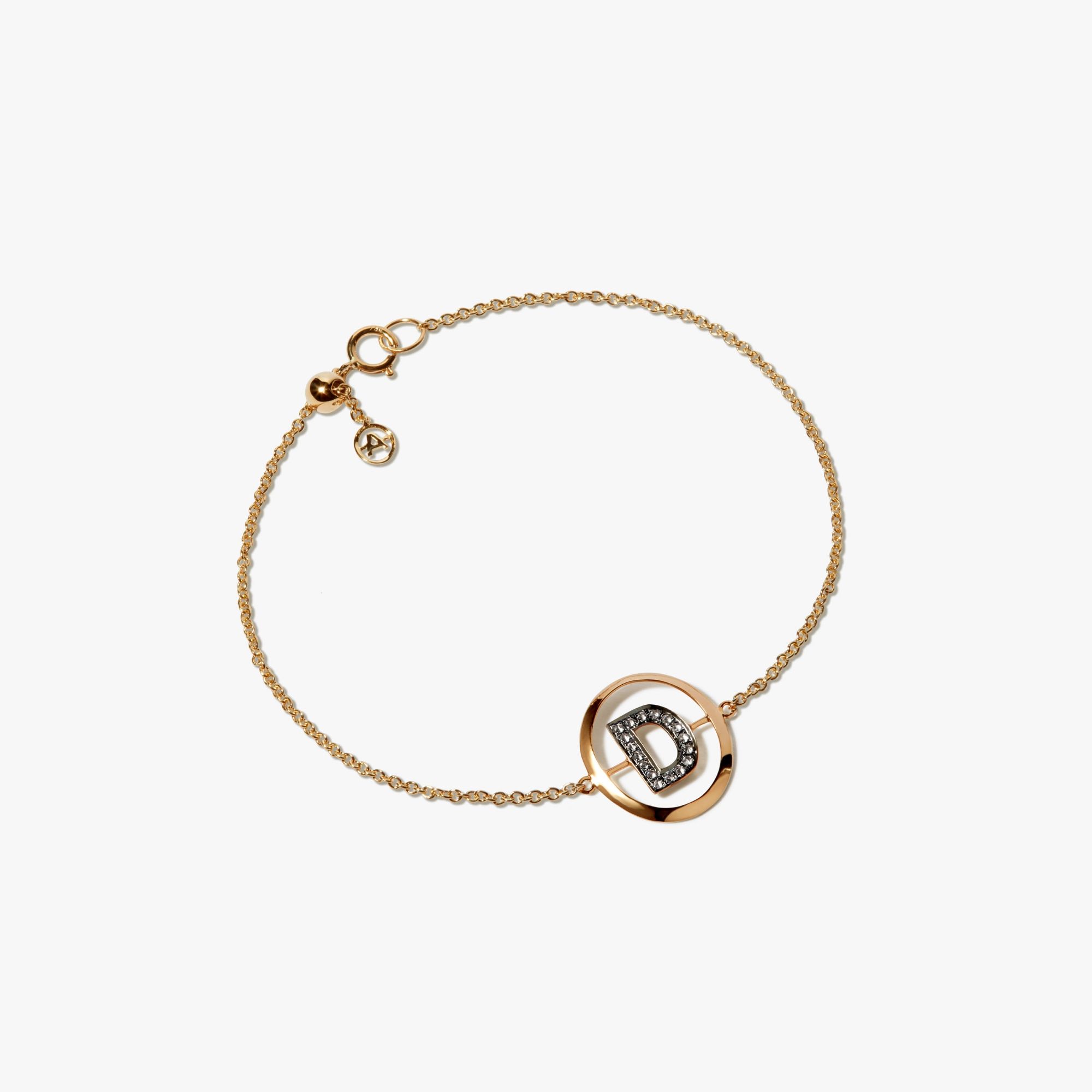 Initials D Bracelet