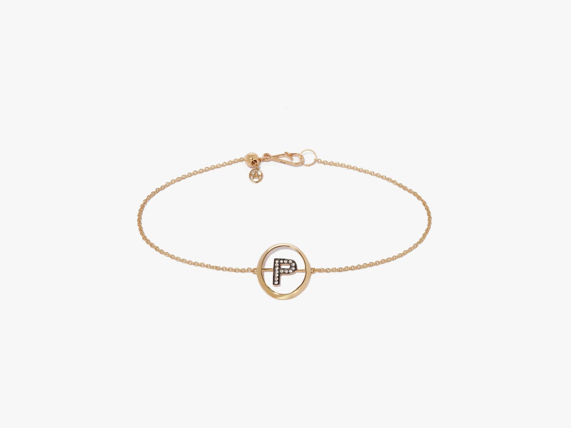 Initials P Bracelet