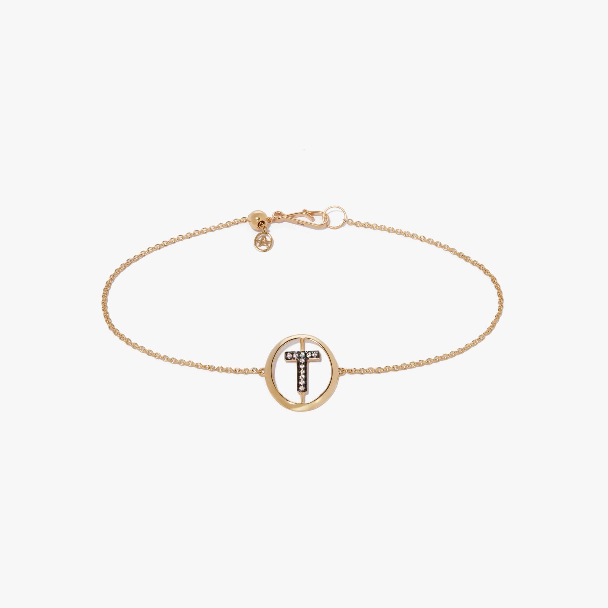 Initials T Bracelet