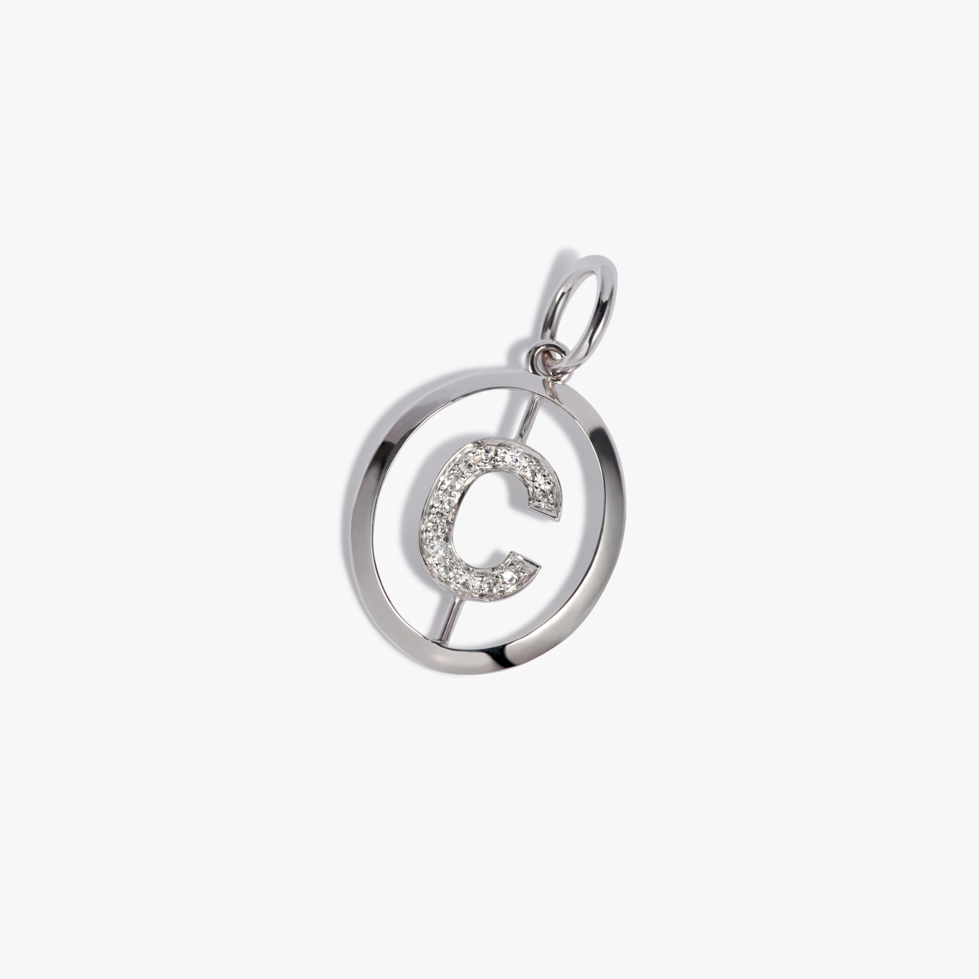 Initials C Pendant