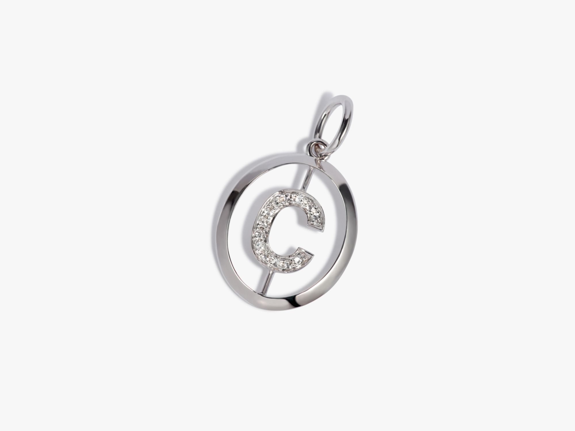 Initials C Pendant