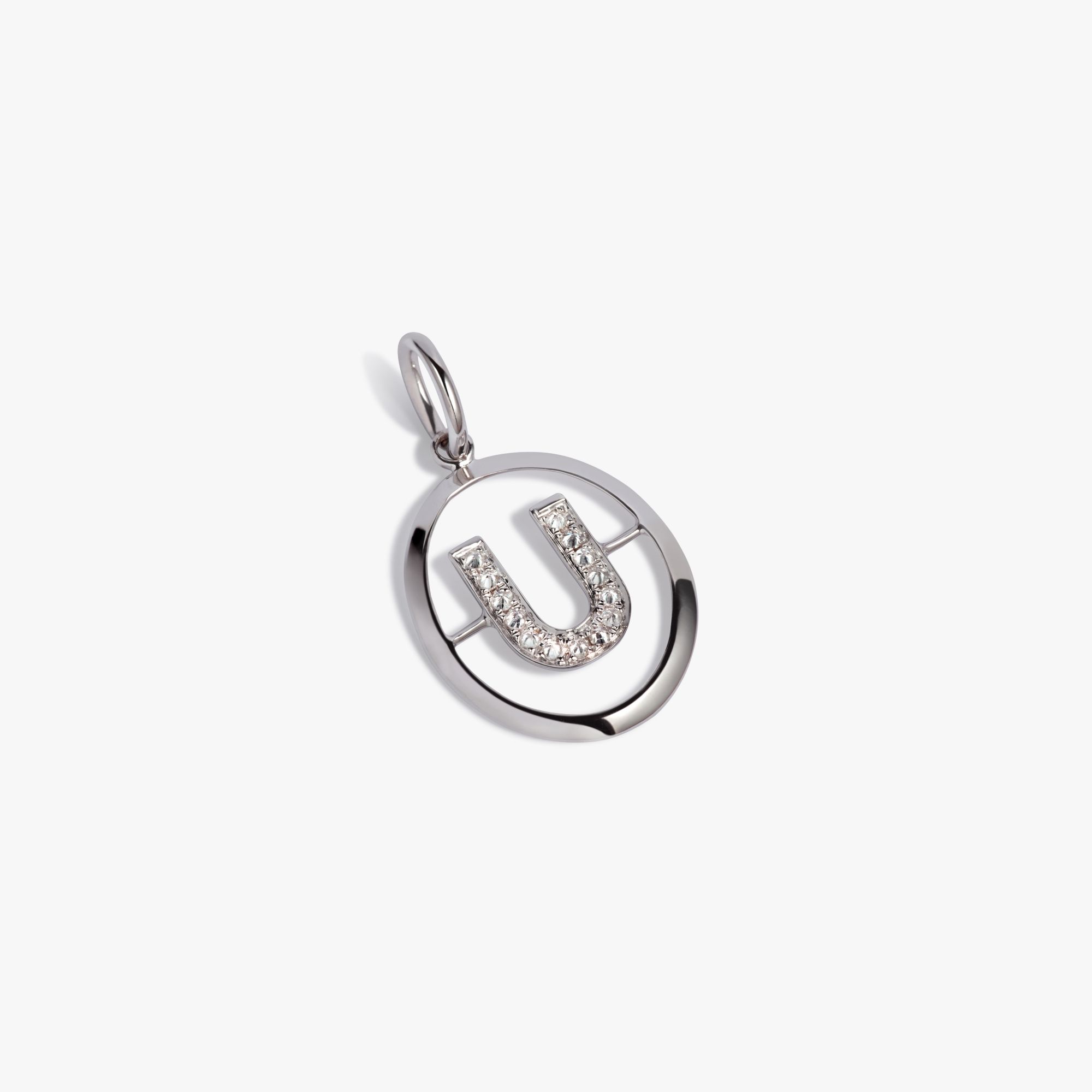 Initials U Pendant