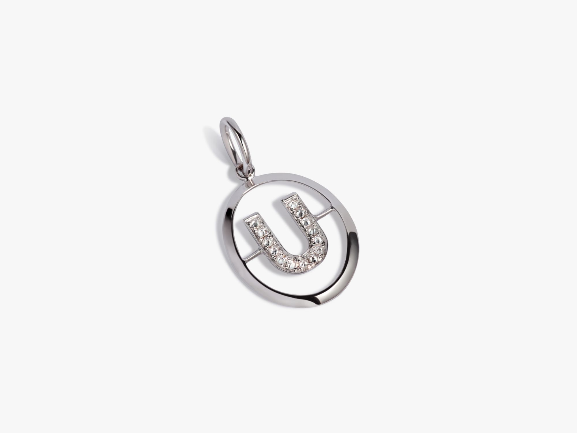 Initials U Pendant