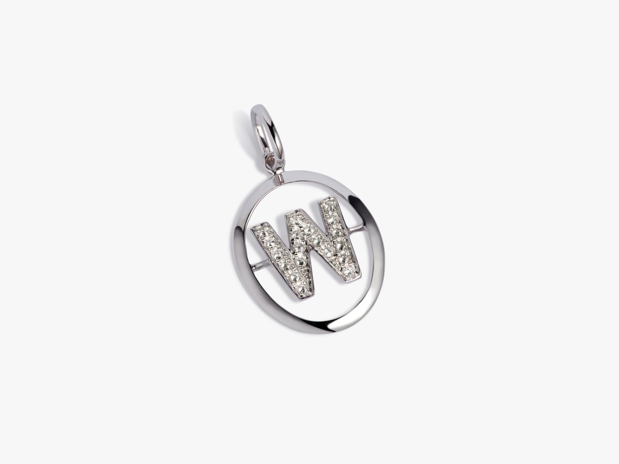 Initials W Pendant