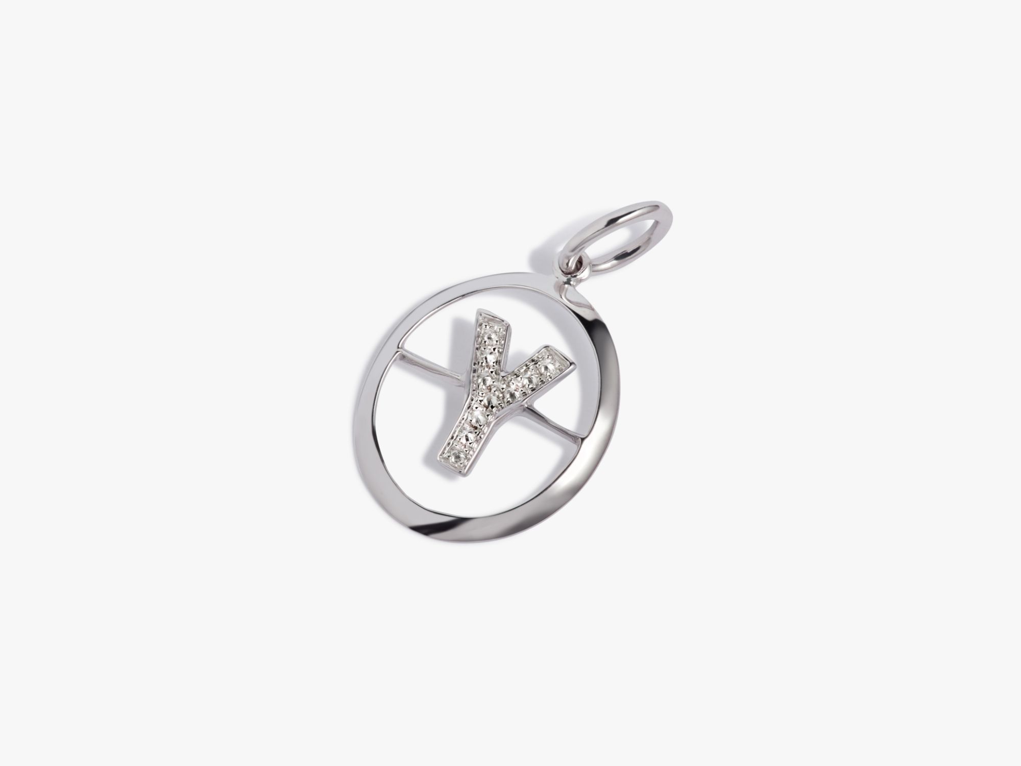 Initials Y Pendant