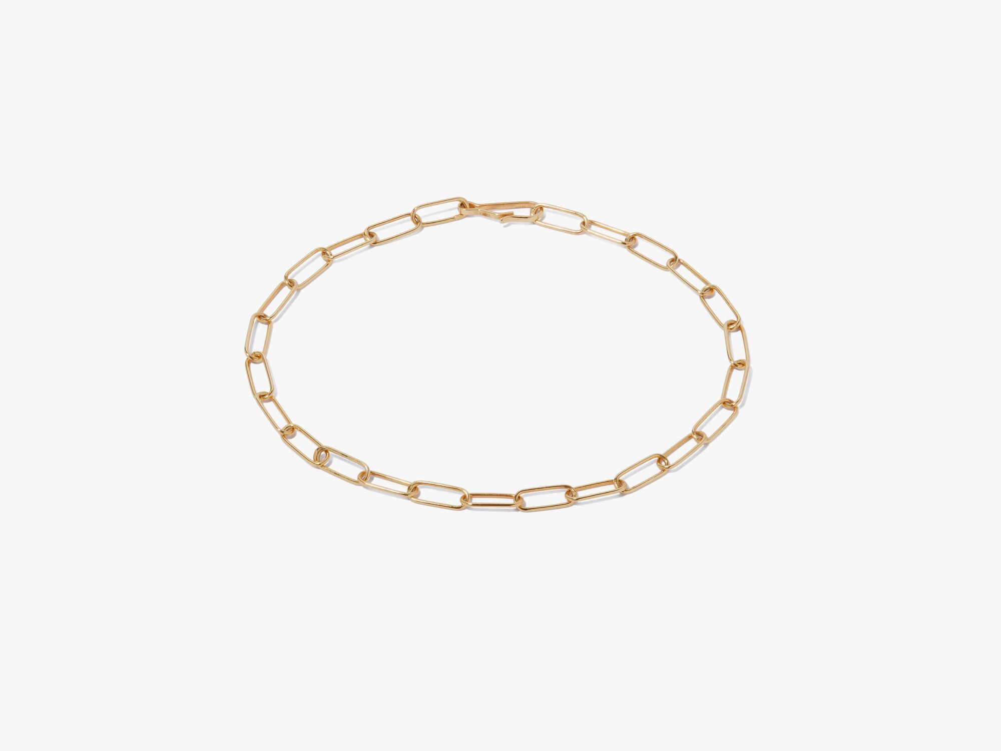 Gold Mini Cable Chain Bracelet