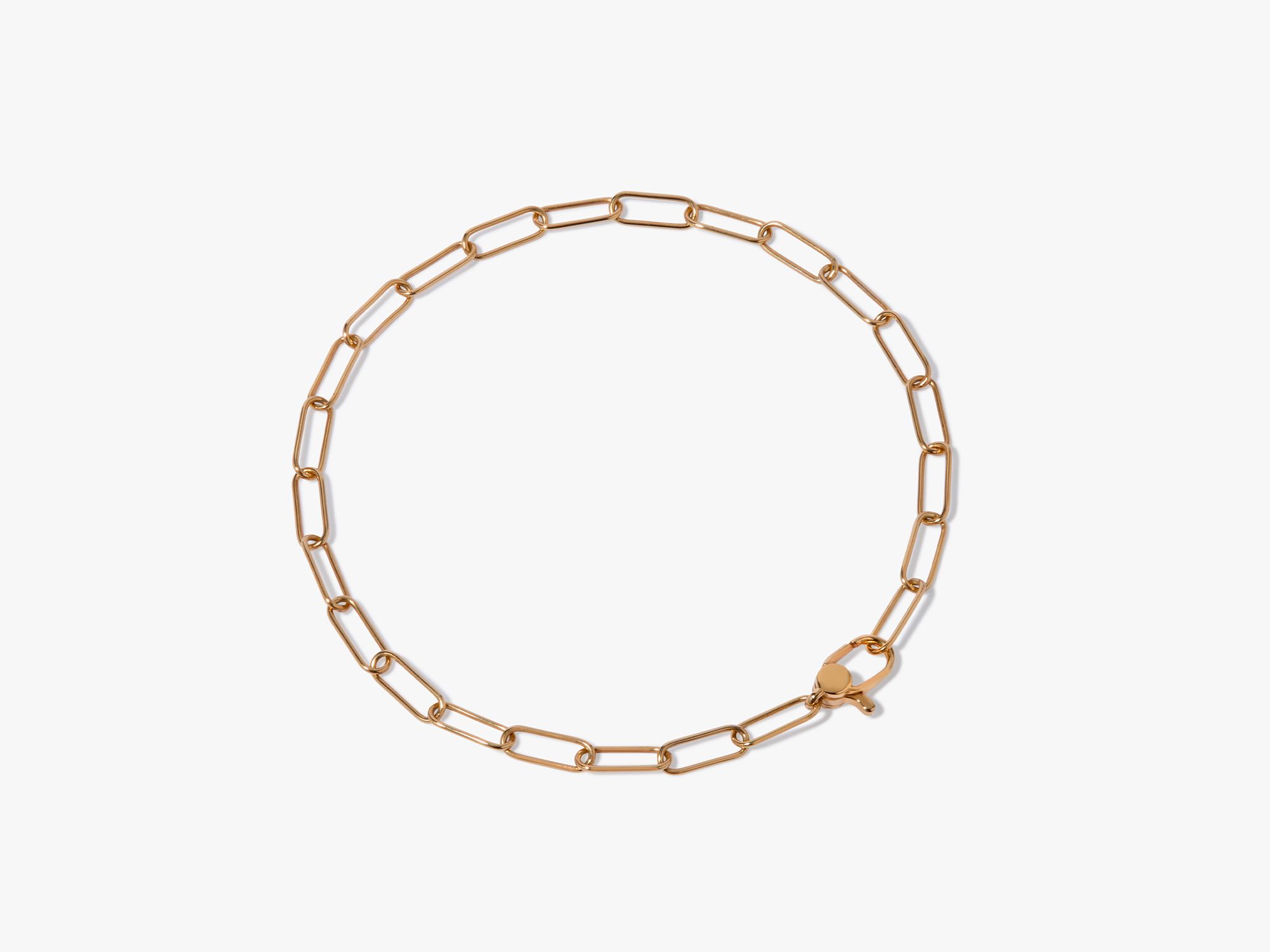 Mini Cable Short Chain Bracelet